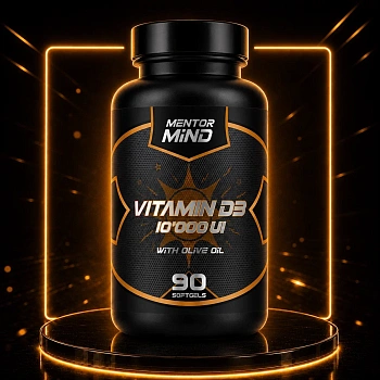 MentorMind Vitamin D3 10000ME 90 SOFT